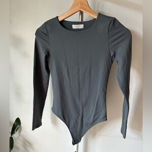 Aritzia Slate Long Sleeve Top